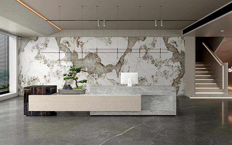 large size wall sintered stone slab