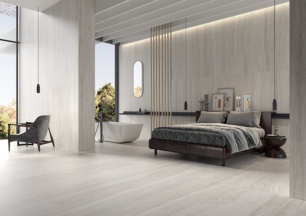 fade-resistant rustic floor tiles