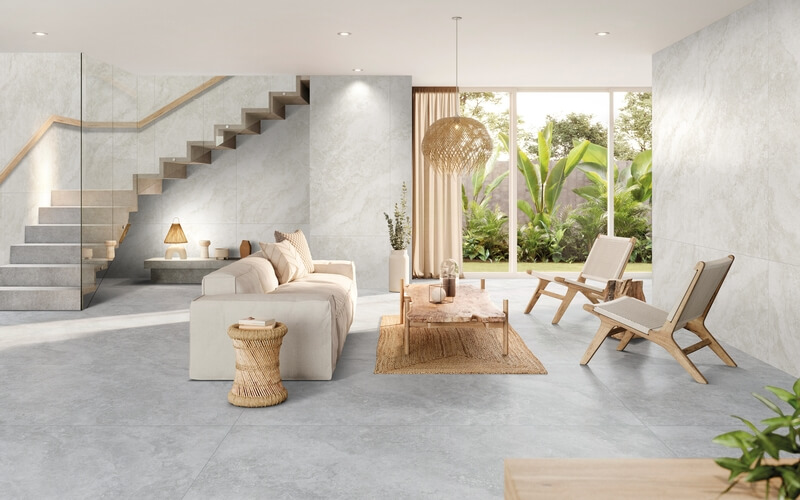 non-slip rustic porcelain floor tile