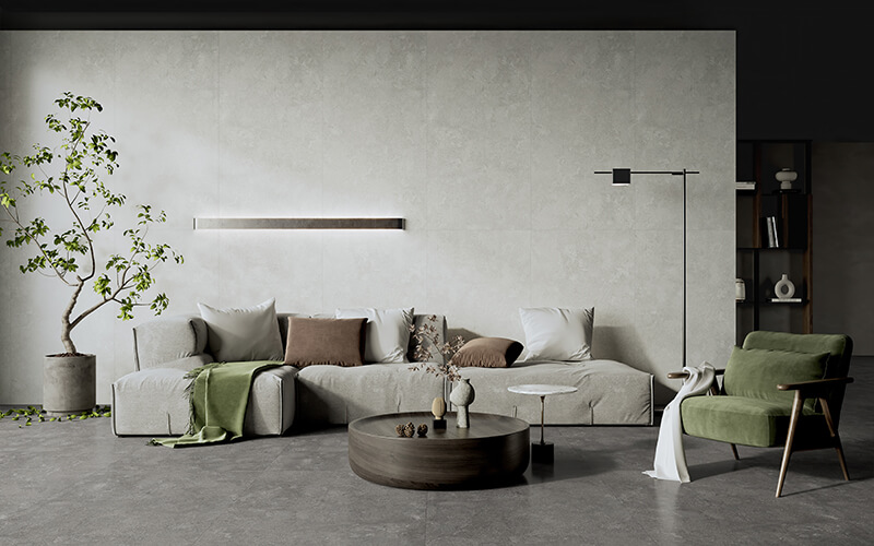 Matt antique texture glazed tiles