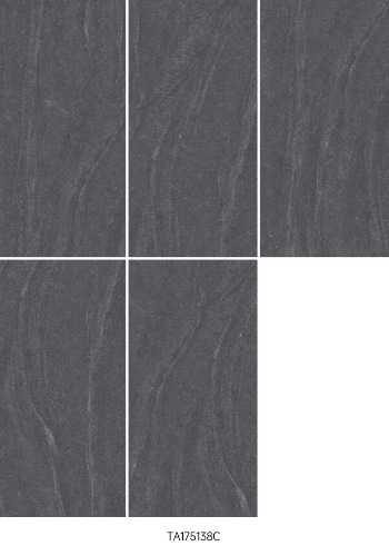Aged look porcelain tiles