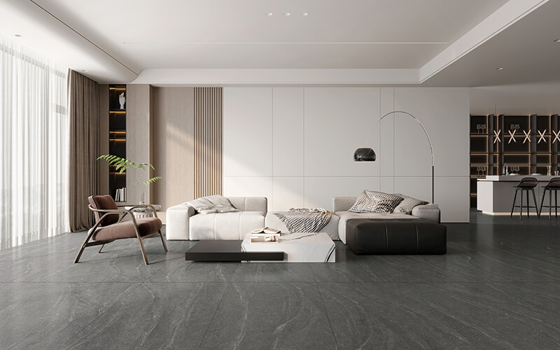 Stain-resistant & wear-resistant tiles