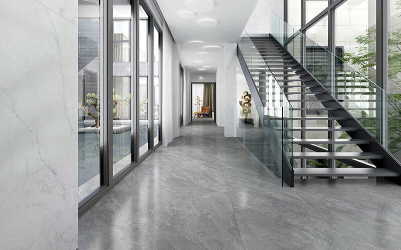 non-slip rustic tiles for kitchen flooring